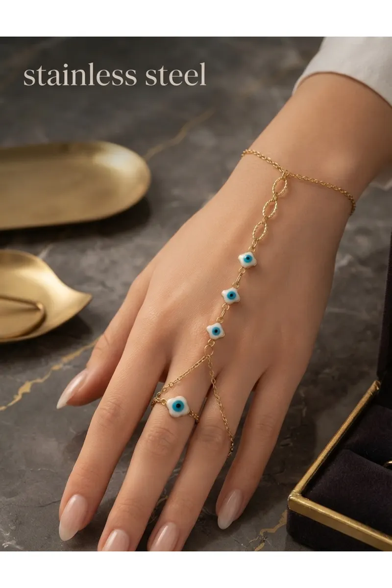 Gold Renk Yonca Model Çelik Şahmeran