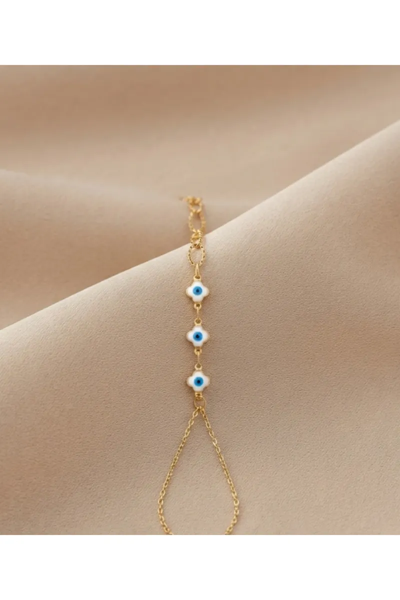 Gold Renk Yonca Model Çelik Şahmeran